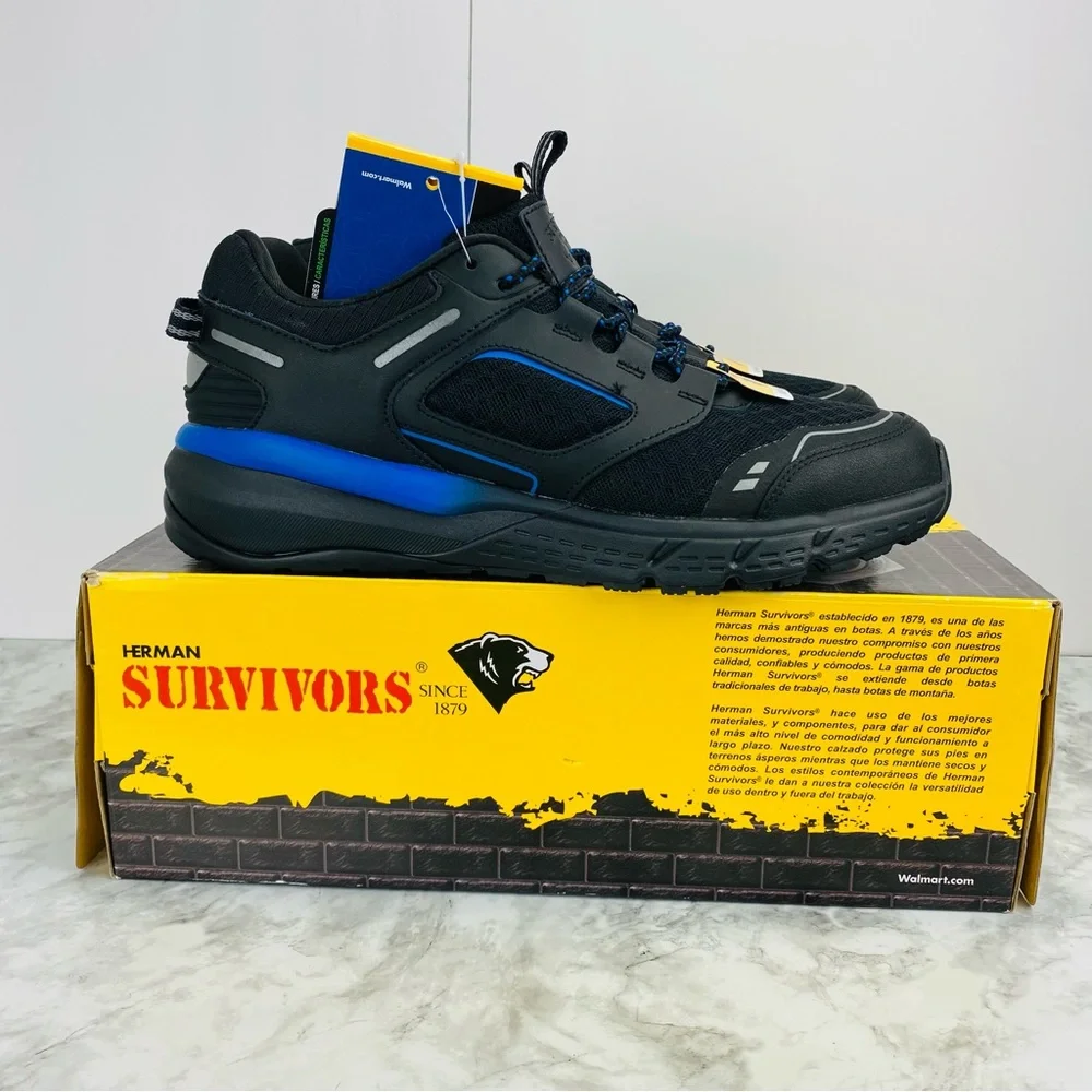 Herman Survivors Women 11 Cassle Composite Toe Work Shoes Slip Oil Resistant New